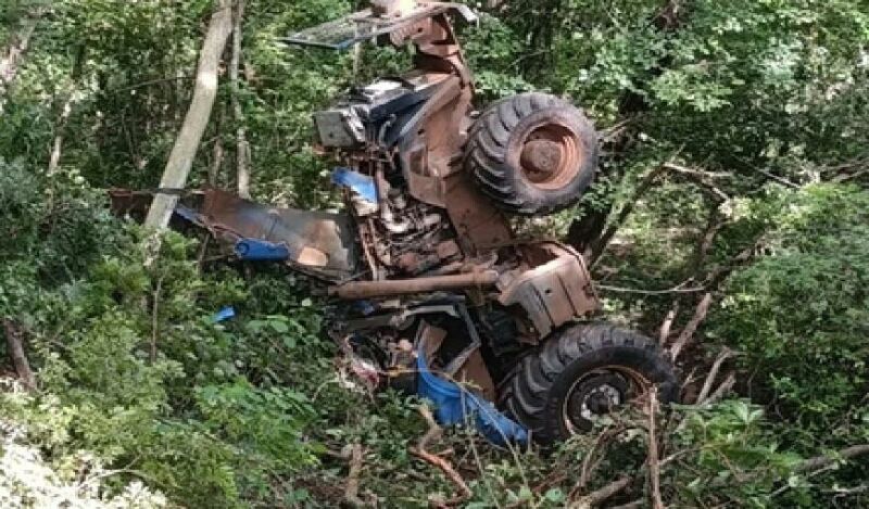 Ilustração da notícia Operador de trator morre após acidente em ribanceira entre Paranaíba e Cassilândia